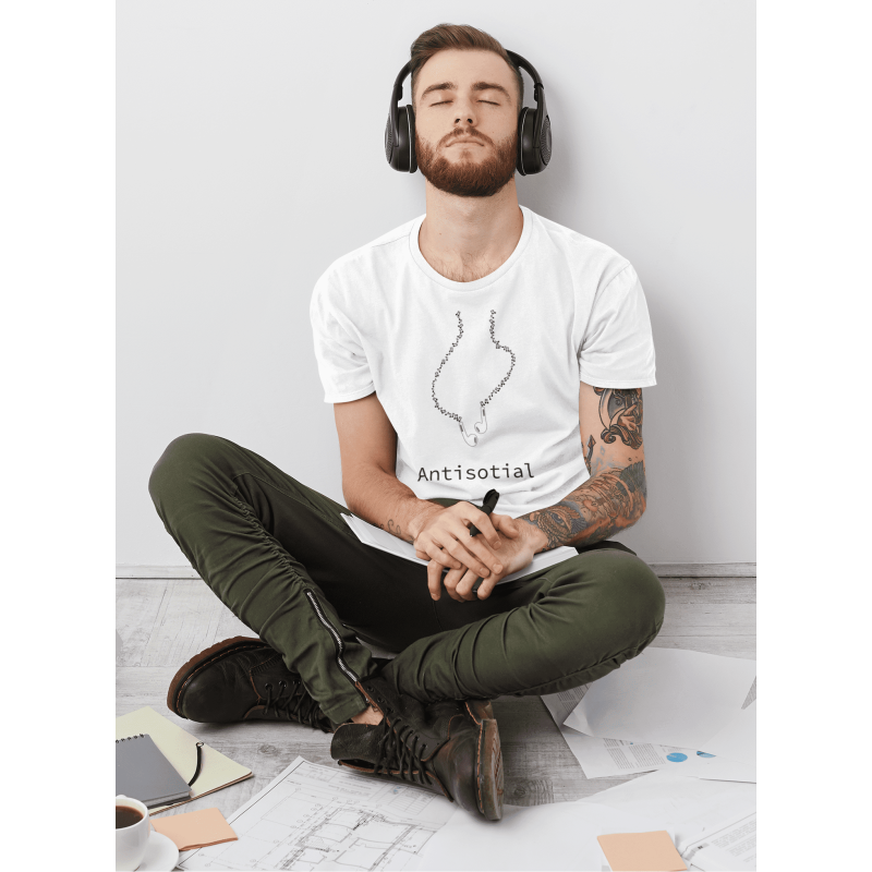 Antisocial - Férfi póló