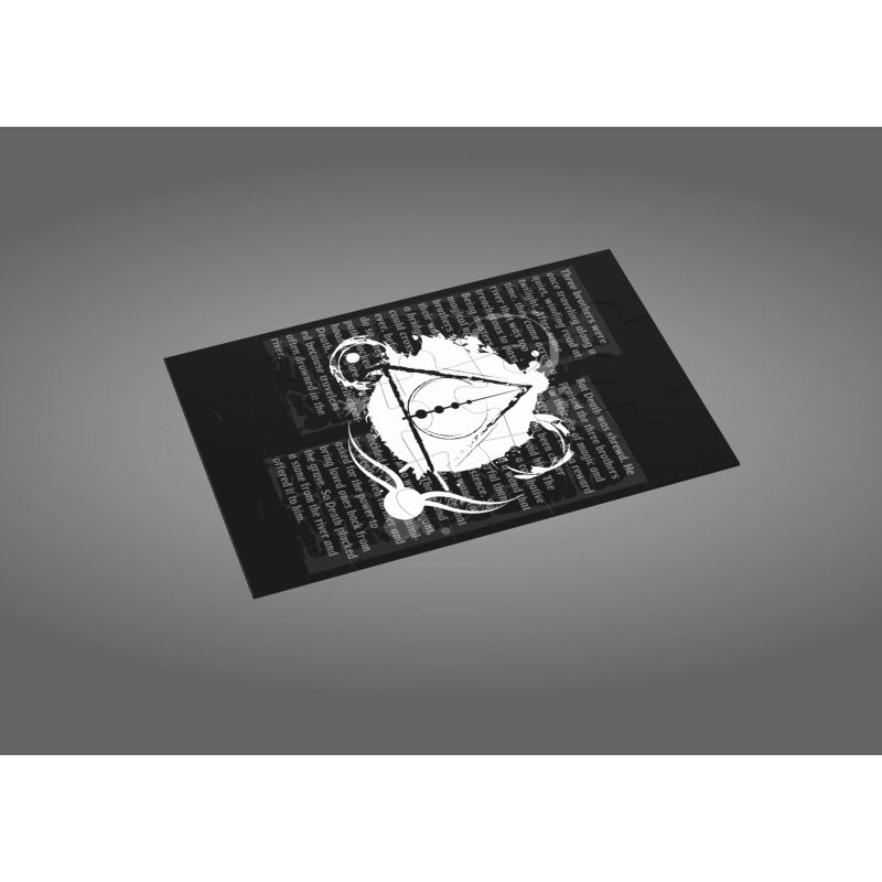 Halál ereklyéi (fekete) - Puzzle