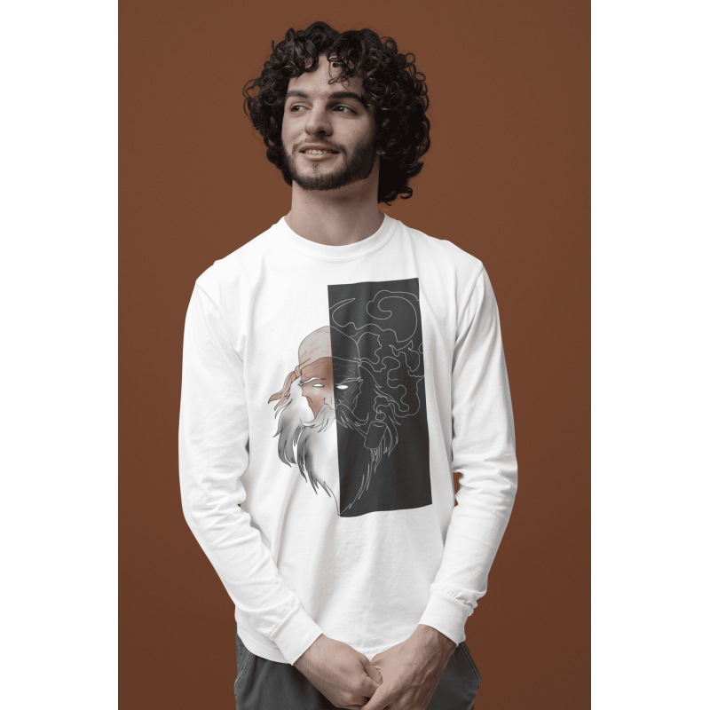 Öreg halász - Férfi hosszú ujjú póló